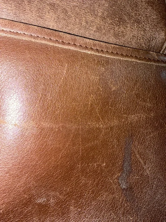 Vintage Coach Station Bag 9061 Brown Leather Crossbody USA Made Turnlock - Picture 10 of 14